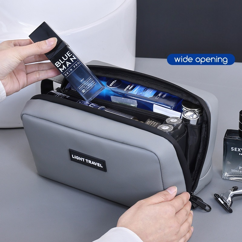 Men'S Grooming Accessories Kit - Borsa per il Trucco Impermeabile, Organizer