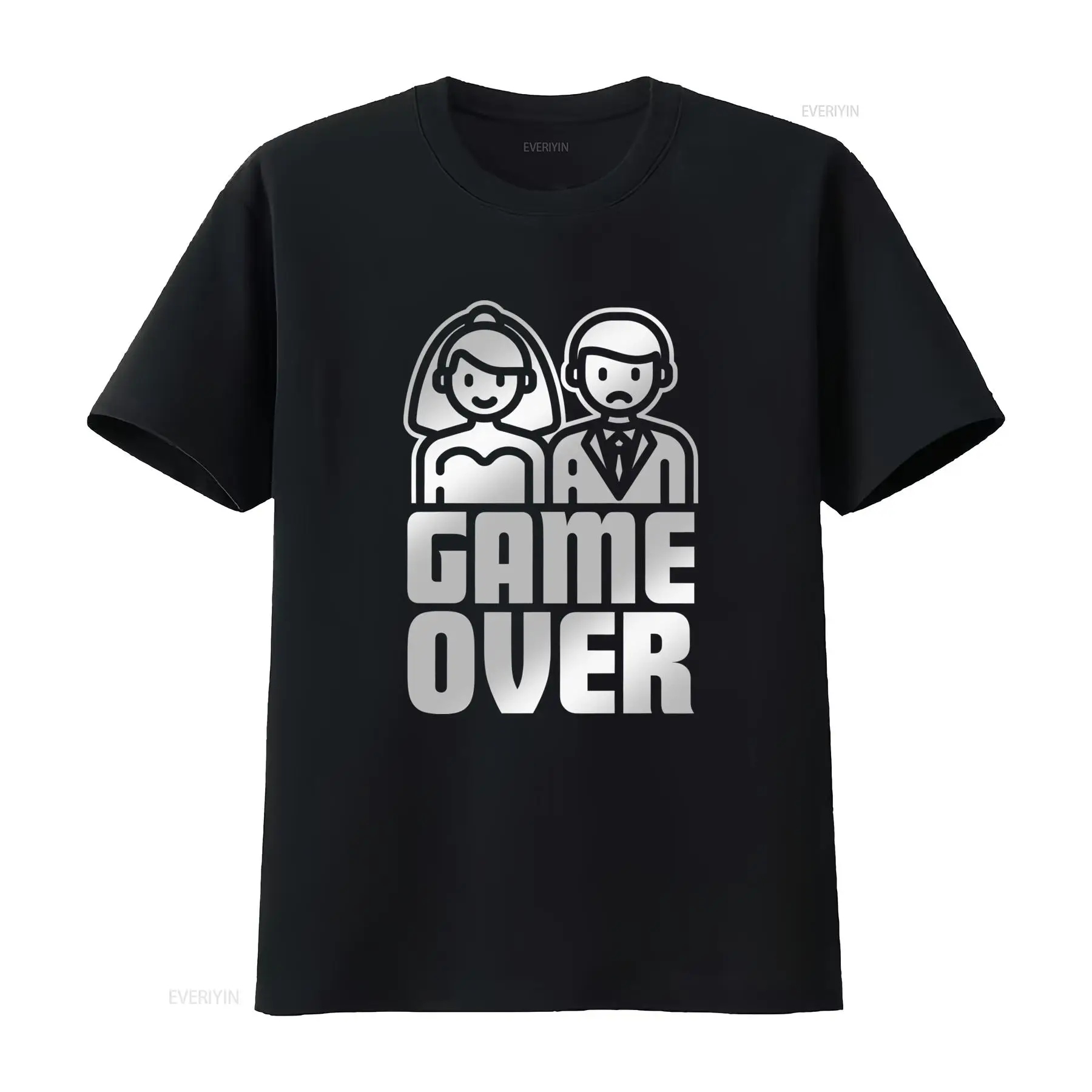 Men Grooming Usa - T-Shirt GAME OVER per Addio al
